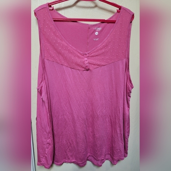 Indigo Tops - Indigo Brand Pink Sleeveless Top